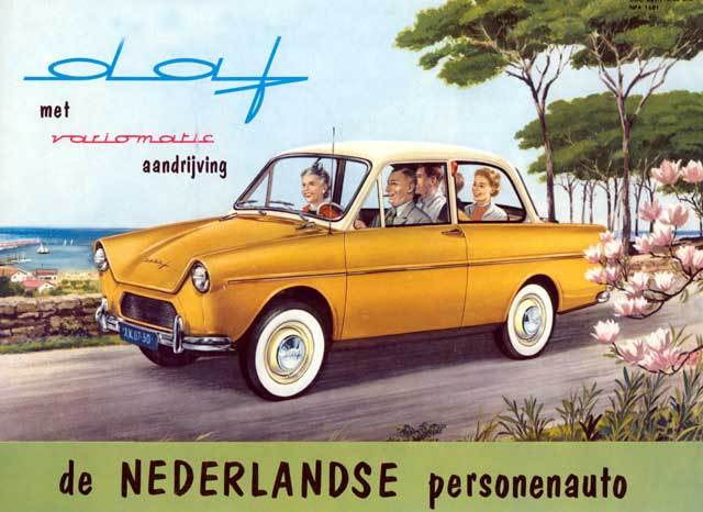 Daf 600 met Variomatic aandrijving  - De Nederlandse personenauto