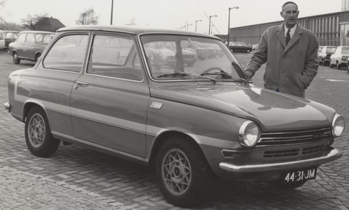 Daf 55 Marathon (sedan) - prototype met afwijkende striping