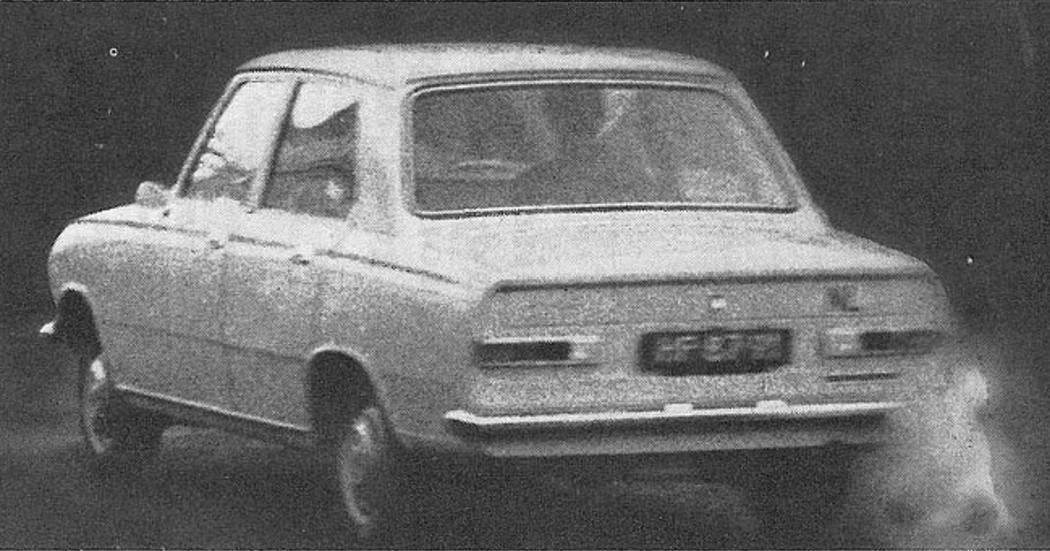 Daf P200 prototype (4-deurs sedan met Variomatic)