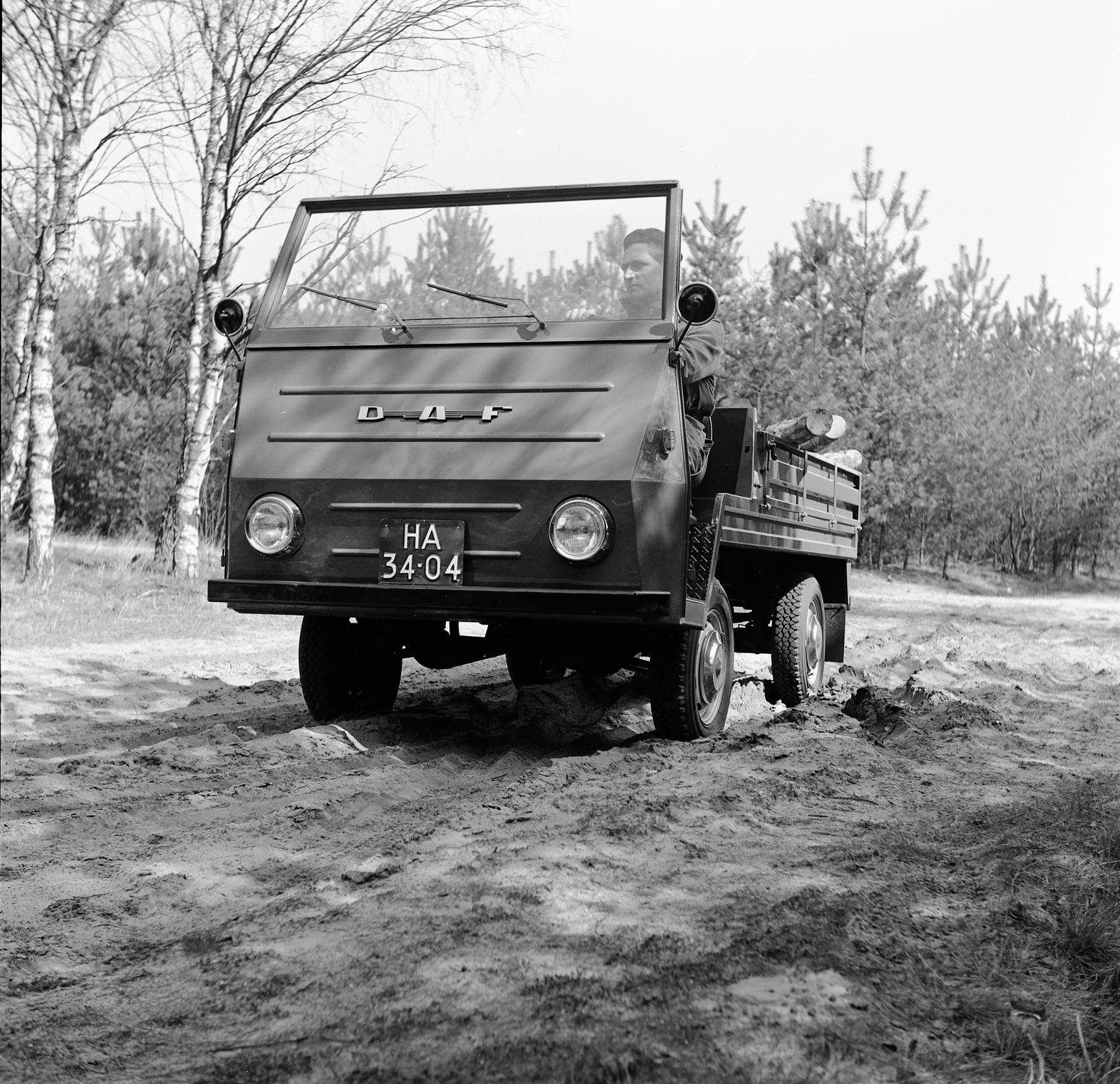 Daf Pony prototype - Testvoertuig in het terrein