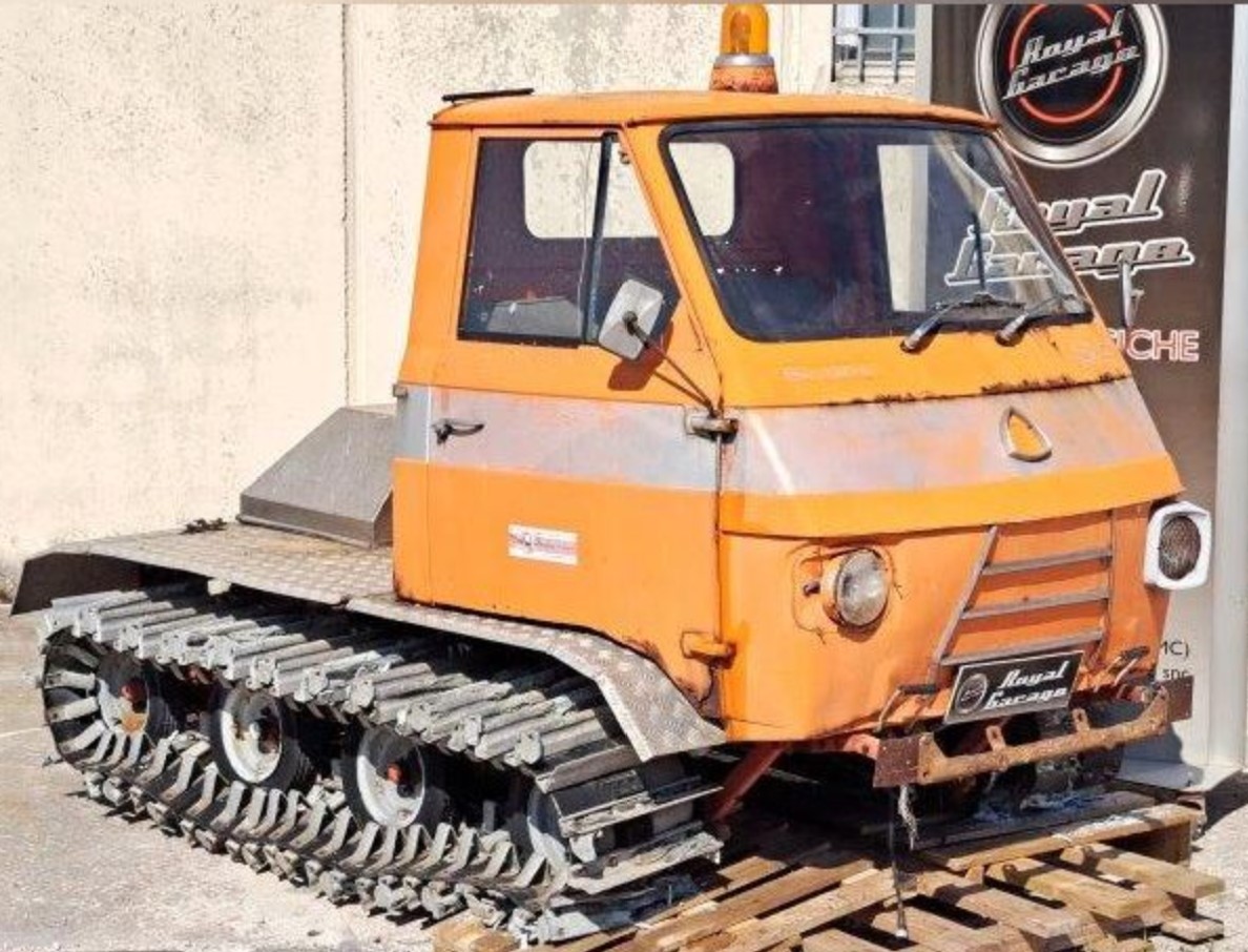 Piaggio Snowcat S-750 (1980) - Voor- en zijkant