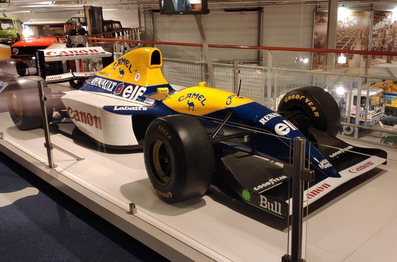 Williams FW15C CVT (1993) in het DAF Museum